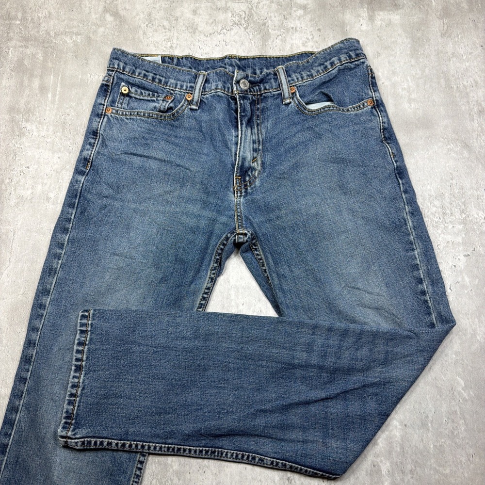 Levi's 511 Slim Jeans Mens 33x30 Blue Denim Casual Classic Cotton Blend USA